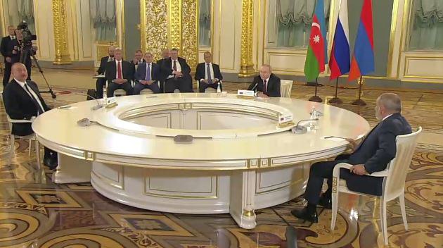 Հայաստանի, Ադրբեջանի և Ռուսաստանի ղեկավարների եռակողմ հանդիպումը տևել է 20 րոպե․ որևէ հայտարարություն չի ընդունվել