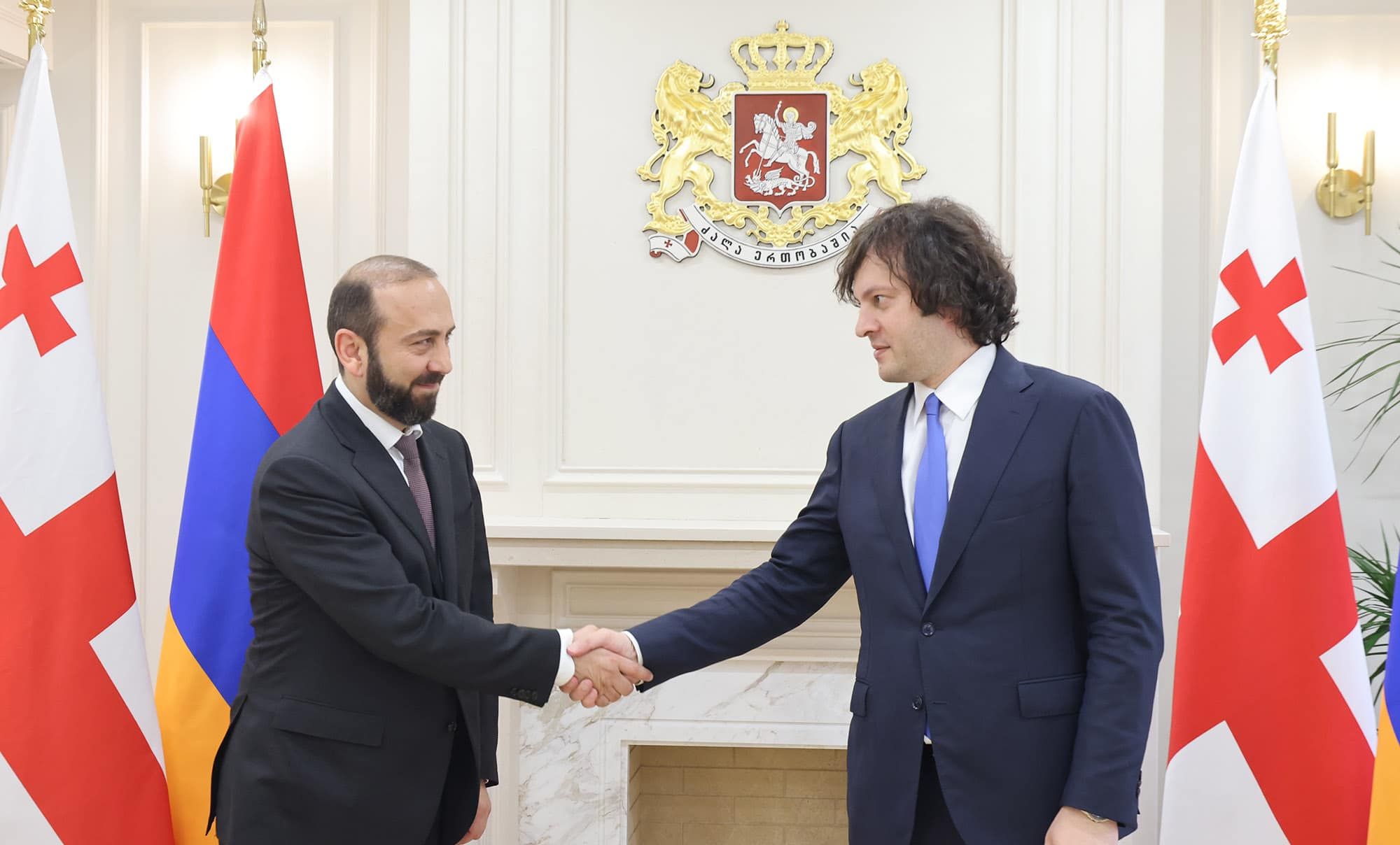 Глава МИД Армении и премьер-министр Грузии обсудили вопросы региональной безопасности