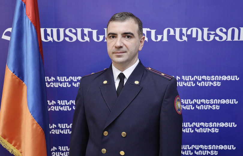 Գրիգոր Ամիրյանը նշանակվել է ՀՀ քննչական կոմիտեի իրավաբանական վարչության պետ