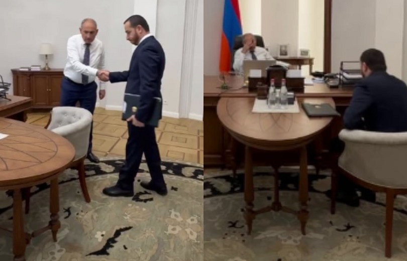 Աշխատանքային հանդիպում Բարձր տեխնոլոգիական արդյունաբերության նախարարի հետ. վարչապետ. տեսանյութ