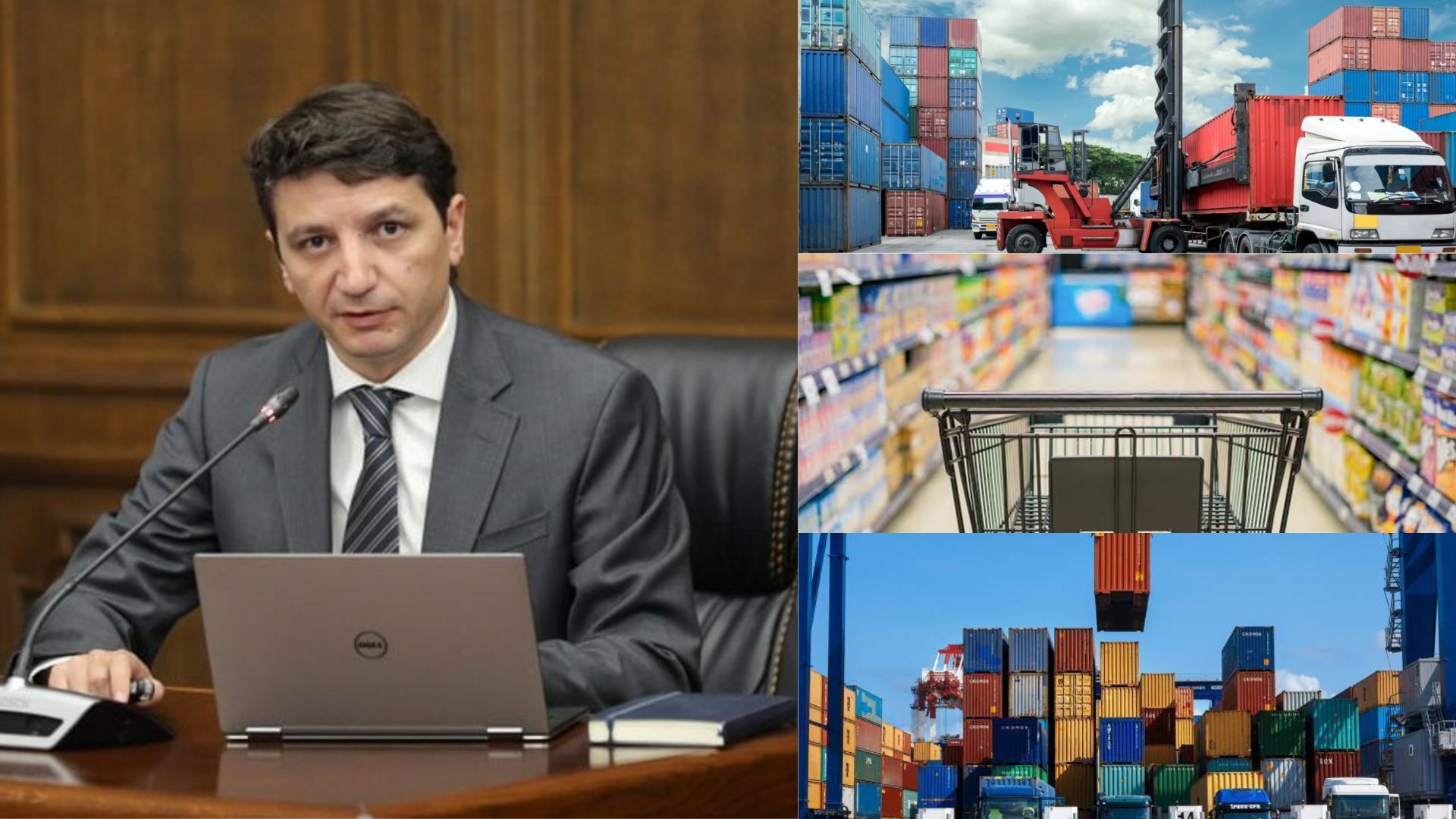 Գնաճի ռիսկեր կան,  արտահանման և ներմուծման աճ. նախարարը ներկայացրել է հունվար-մարտի ցուցանիշները