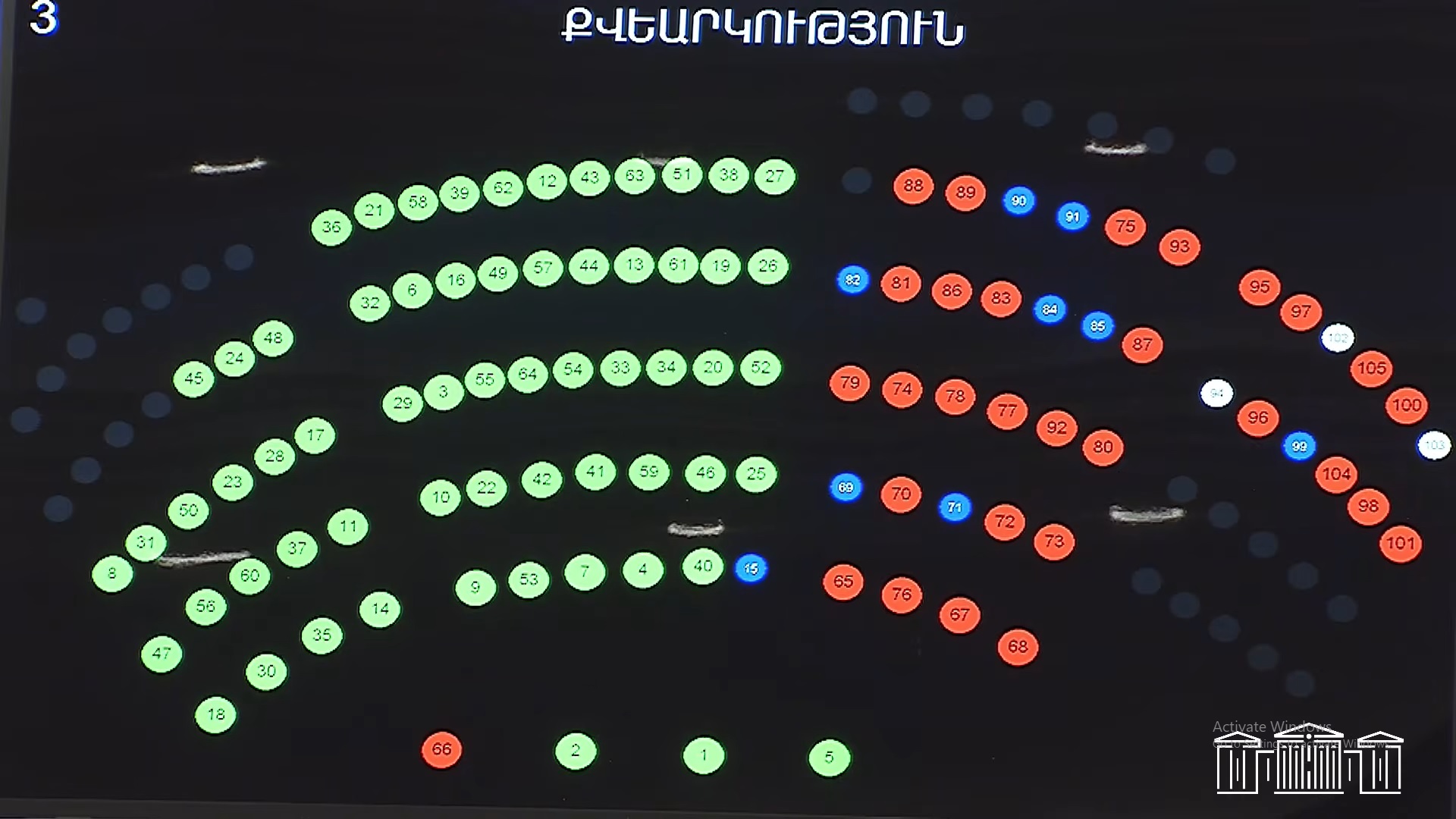 Խորհրդարանը կողմ քվերակեց երեք նախարարություններն անվանափոխելու նախագծին