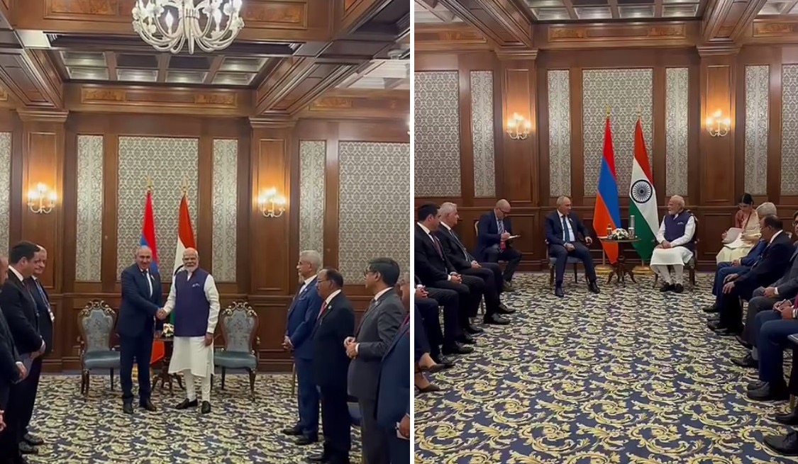 Հանդիպում Հնդկաստանի վարչապետ Նարենդրա Մոդիի հետ. Նիկոլ Փաշինյանը տեսանյութ է հրապարակել