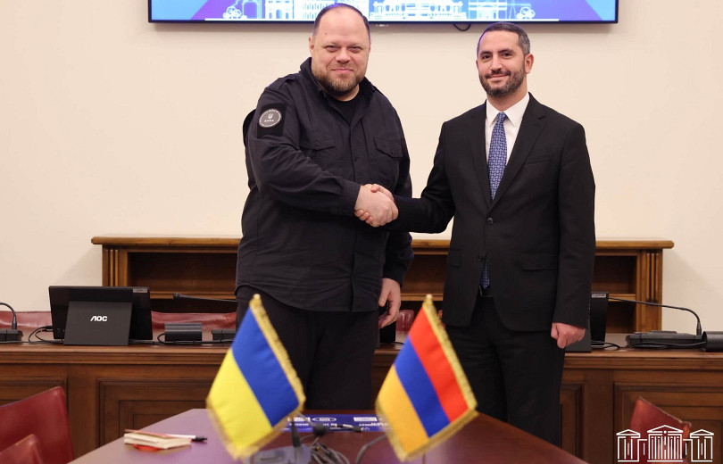 Հռոմում հանդիպել են ՀՀ Ազգային ժողովի և Ուկրաինայի Գերագույն ռադայի նախագահները